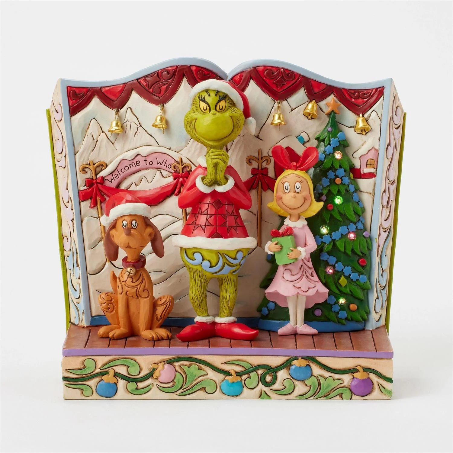 Grinch with Max and Cindy Figurine - Image 6