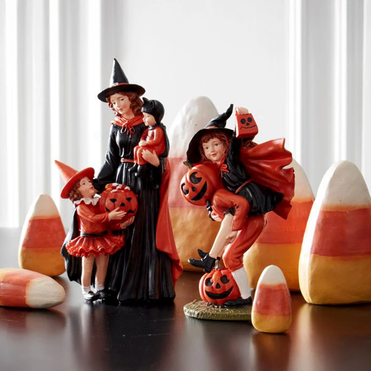 Halloween Mother & Children, 9.25" - Image 2