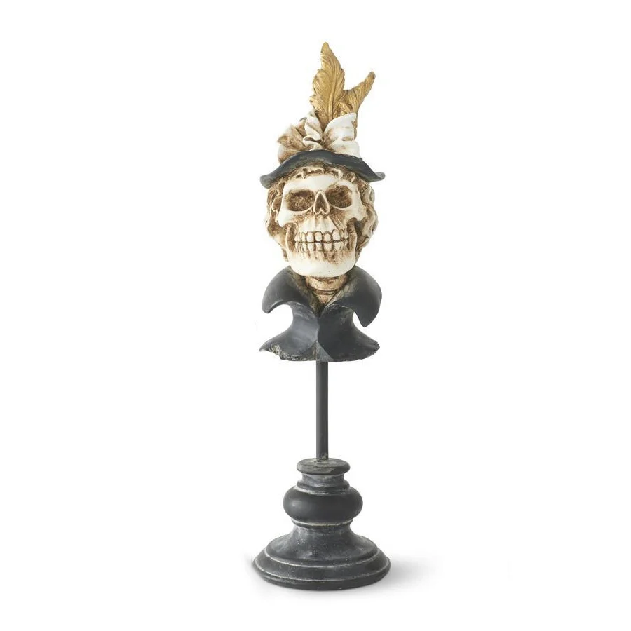 Halloween Skeleton Man/Lady Busts (2 styles - sold individually) - Image 3