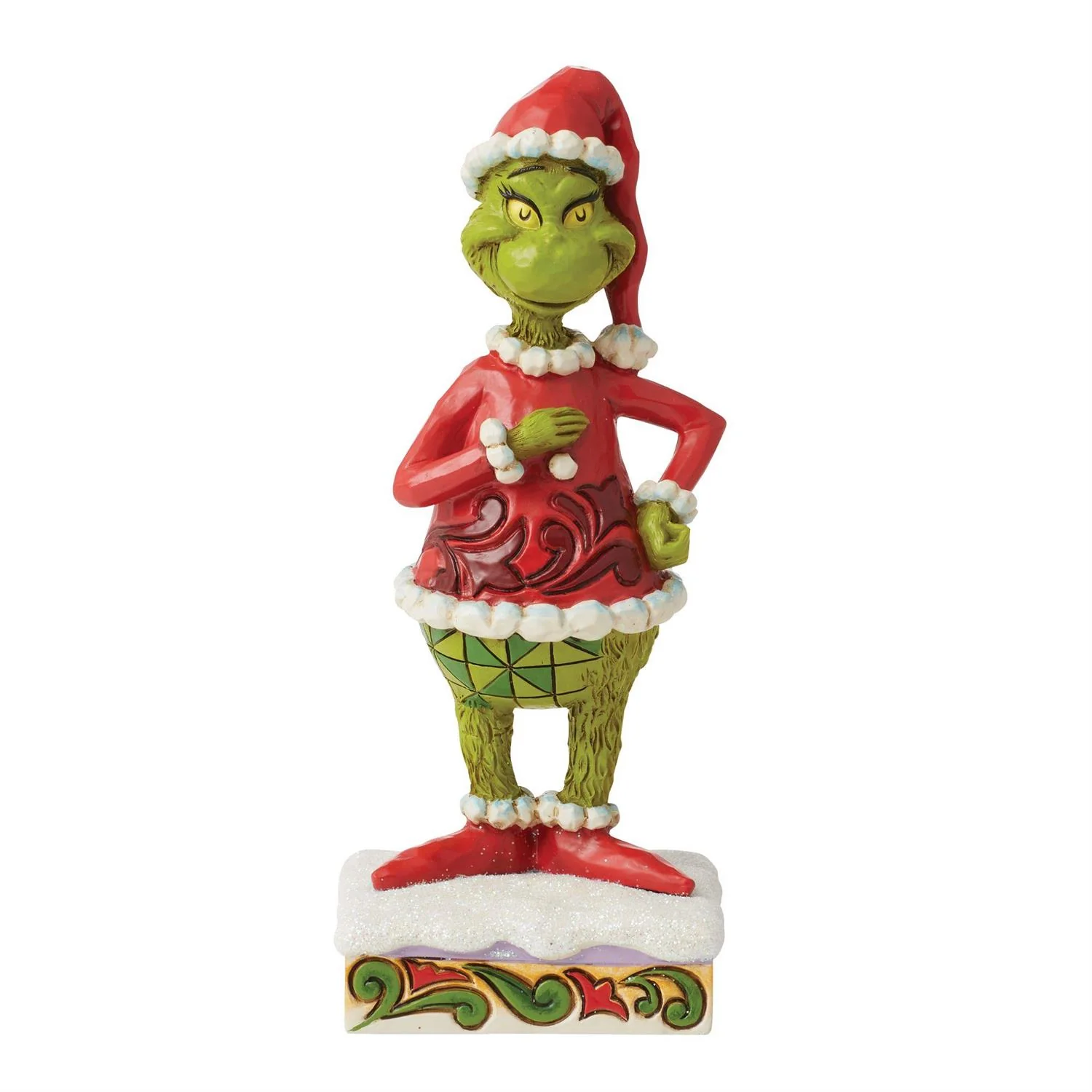 Happy Grinch Figurine