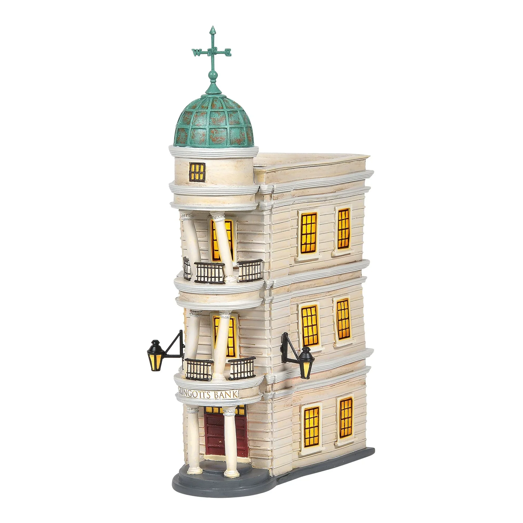 Harry Potter Village - Gringotts Bank Lighted Figurine, 10.16"