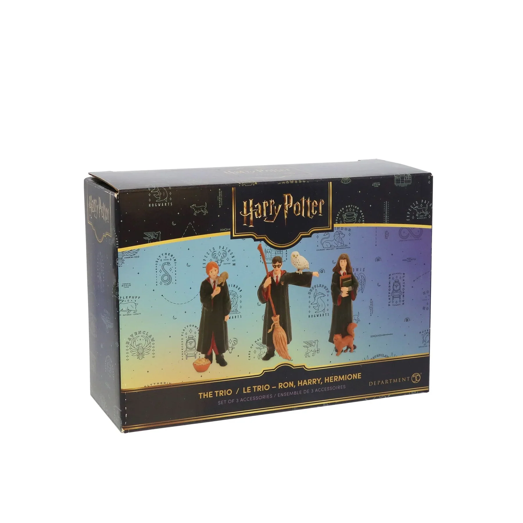 Harry Potter Village - Gryffindor Trio Figurines, 3.27" (Set of 3) - Image 6
