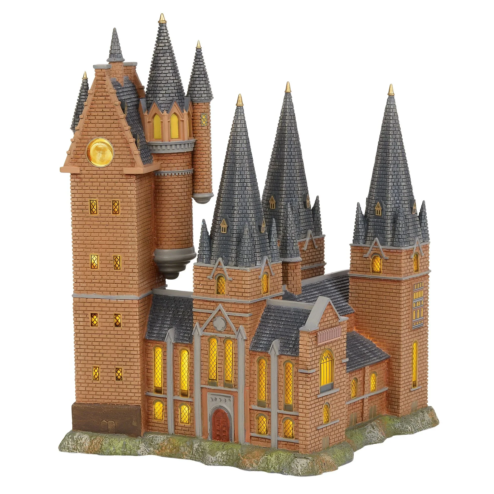 Harry Potter Village - Lighted Hogwarts Astronomy Tower Figurine, 12.2"