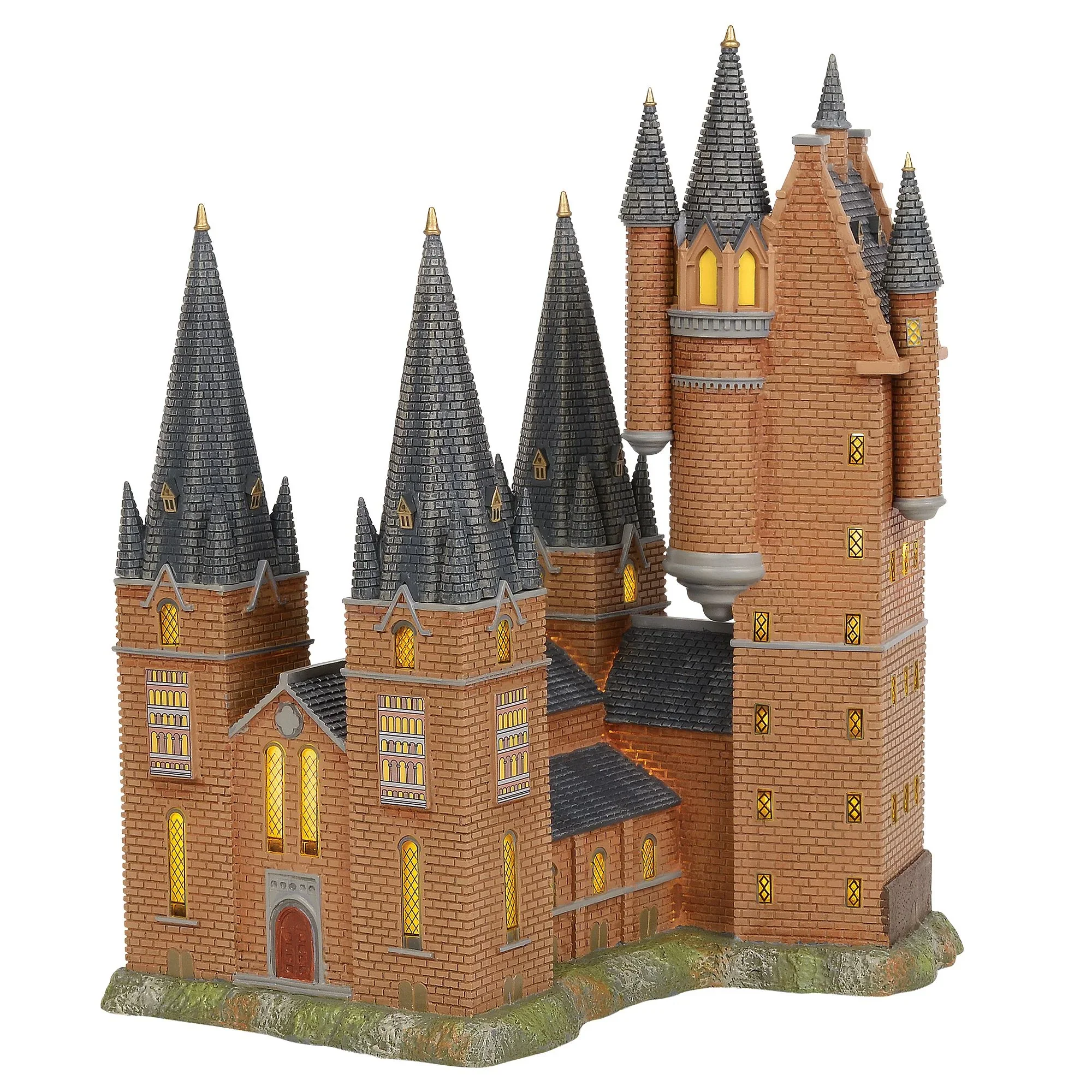 Harry Potter Village - Lighted Hogwarts Astronomy Tower Figurine, 12.2" - Image 2