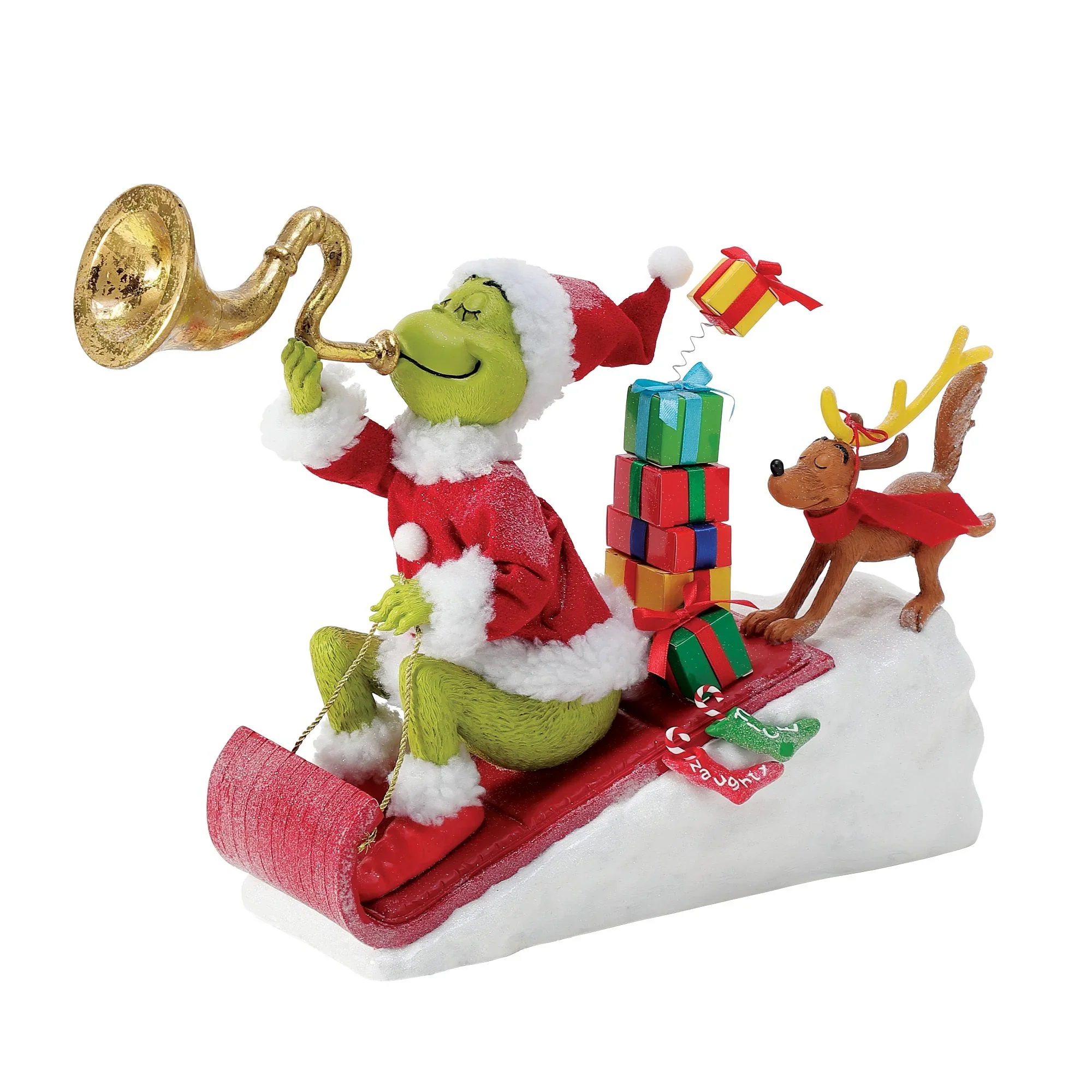 Here Comes the Grinch Figurine, 11"