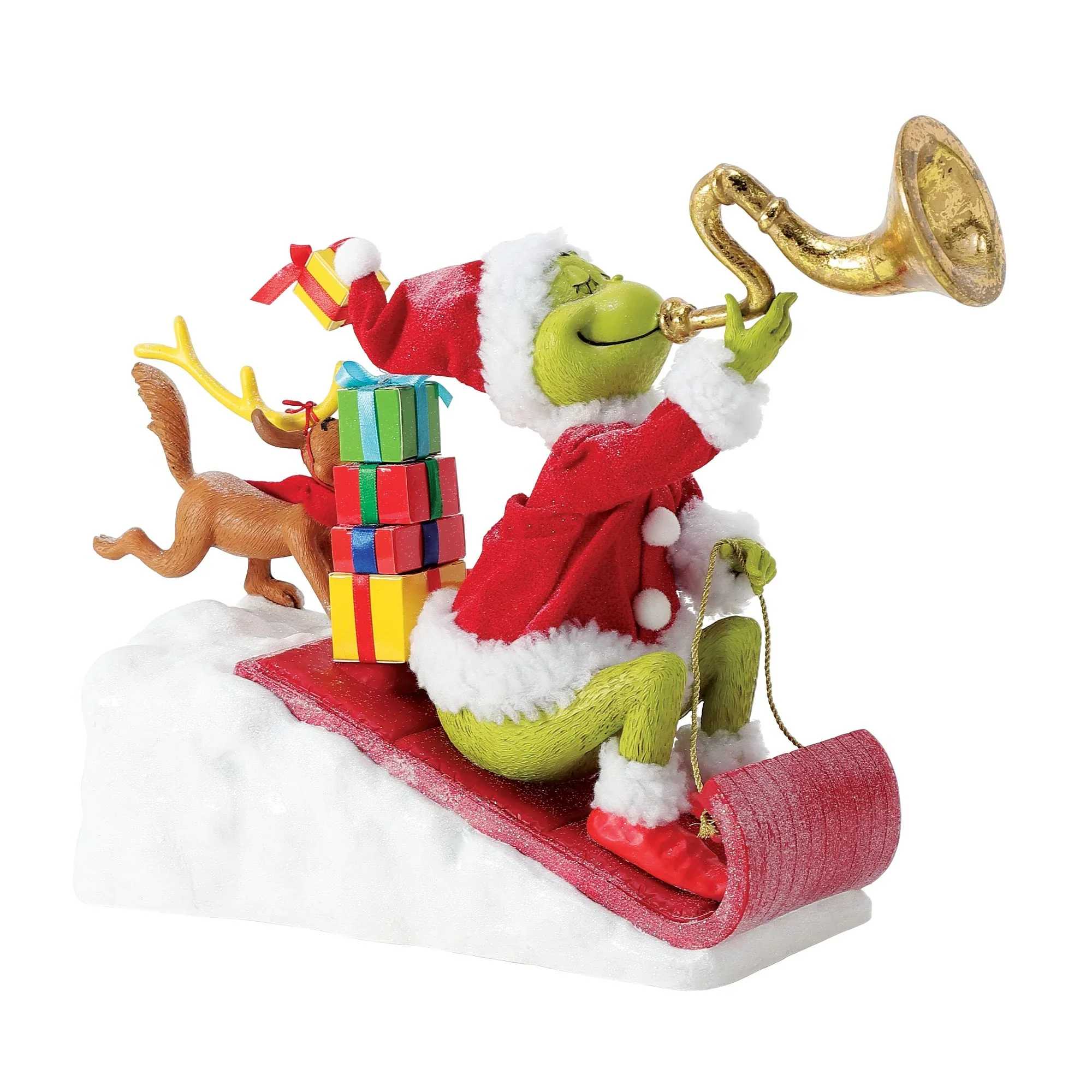 Here Comes the Grinch Figurine, 11" - Image 4