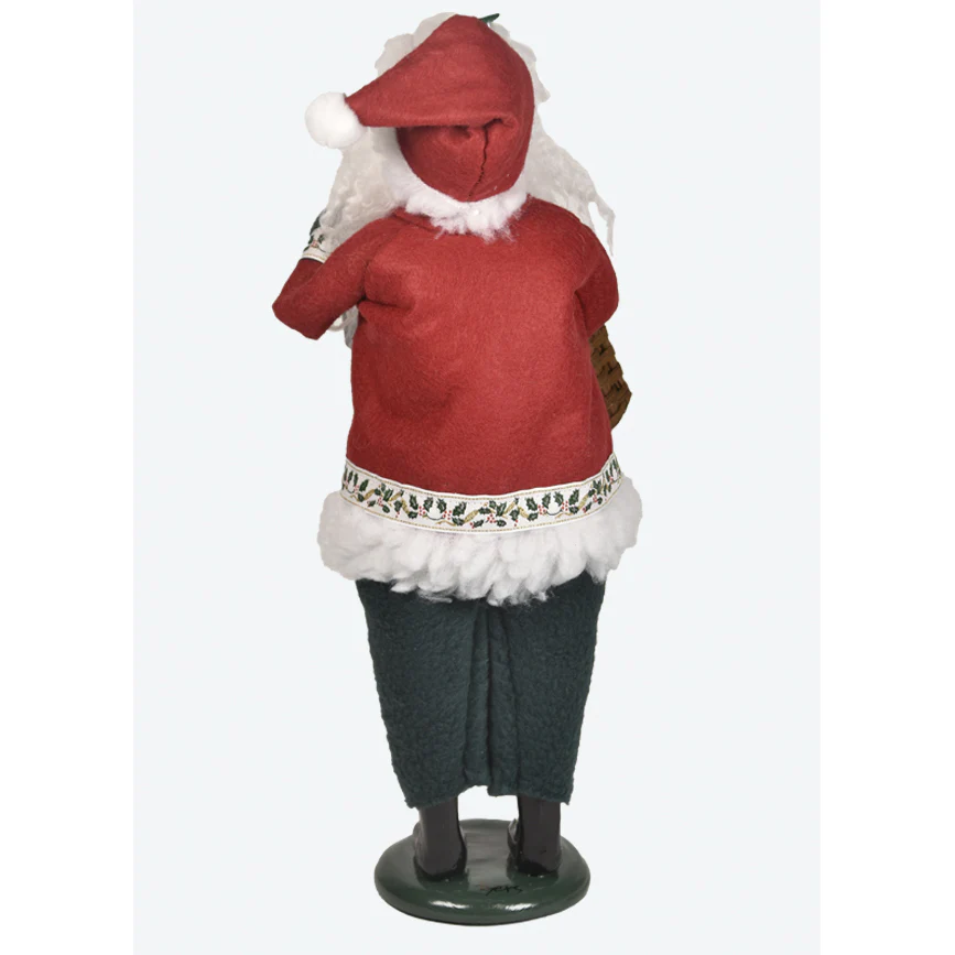 Holly Jolly Santa Caroler Figurine, 13" - Image 4