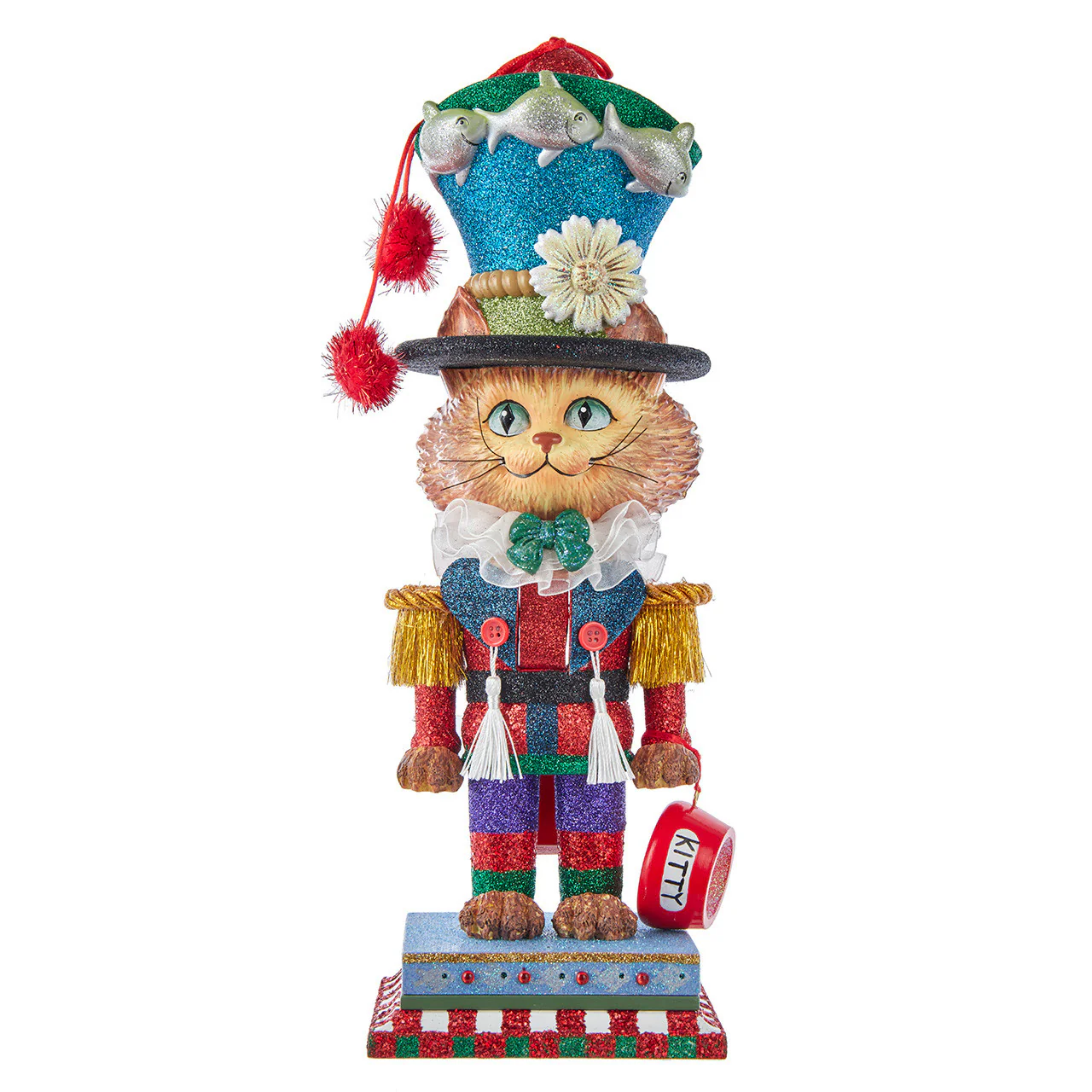 Hollywood Nutcrackers™ Fancy Cat Nutcrackers Figurine, 15"