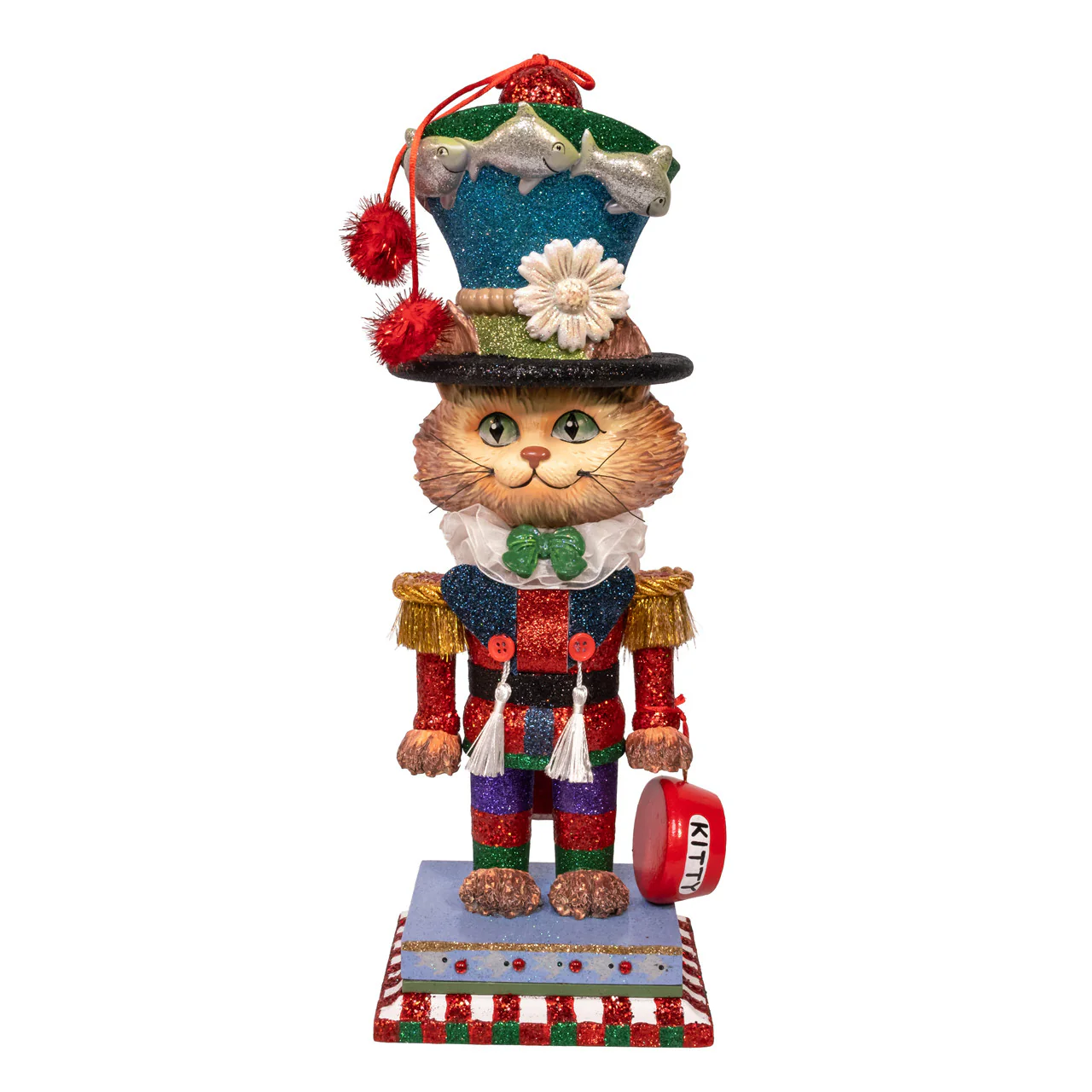Hollywood Nutcrackers™ Fancy Cat Nutcrackers Figurine, 15" - Image 3
