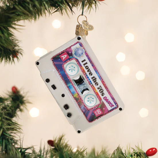 I Love The 70s Ornament, 4"