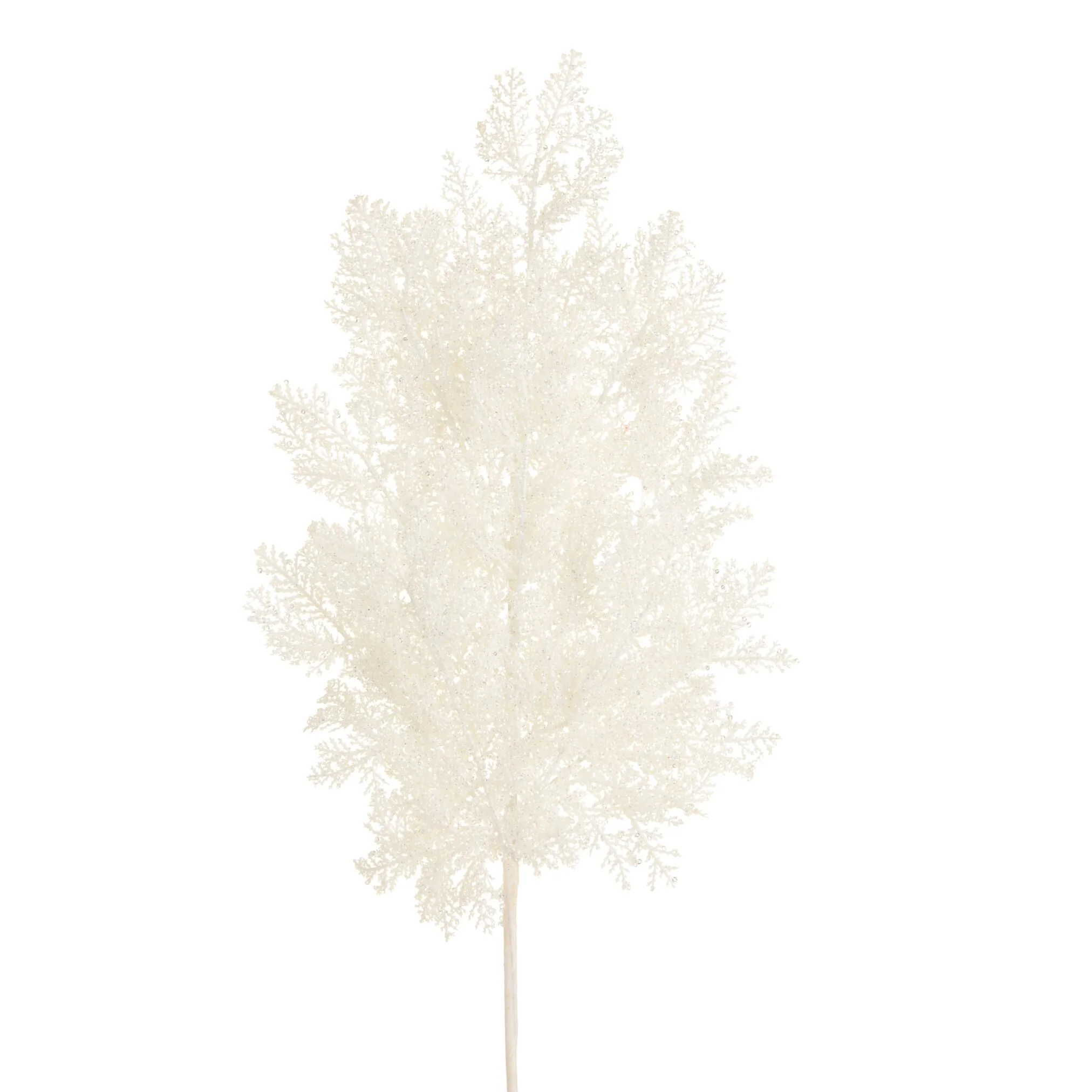 Iced White Cedar Spray, 28.5"