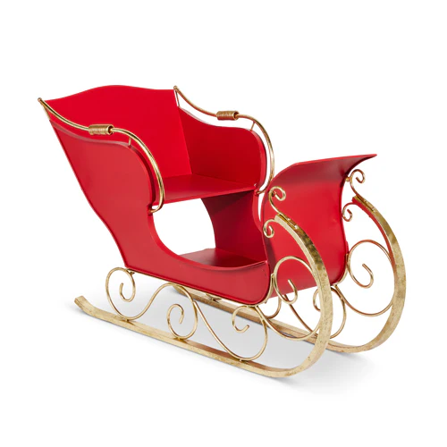 Iron Red Sleigh, 55.5"