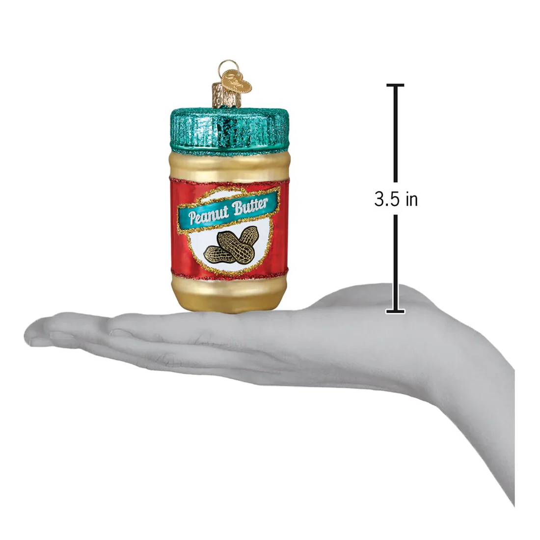 Jar of Peanut Butter Ornament - Image 5