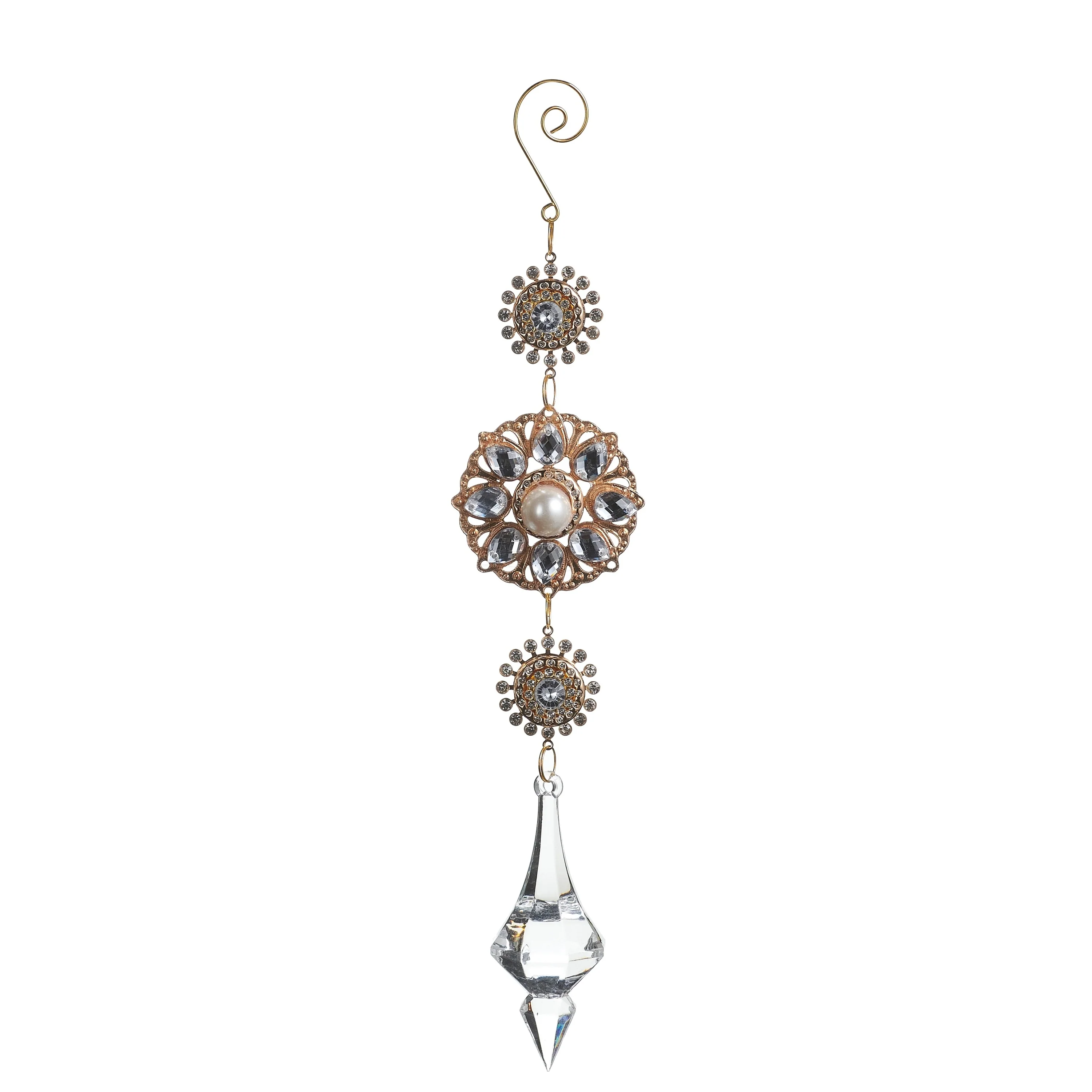 Jewel Drop Ornament, 10" (2 styles - sold individually) - Image 3