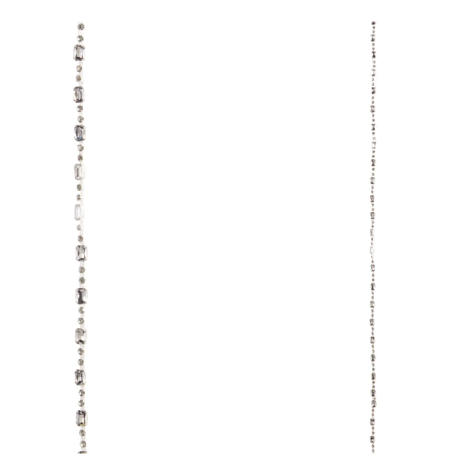 Jewel Garland, 5' (Grey Silver)