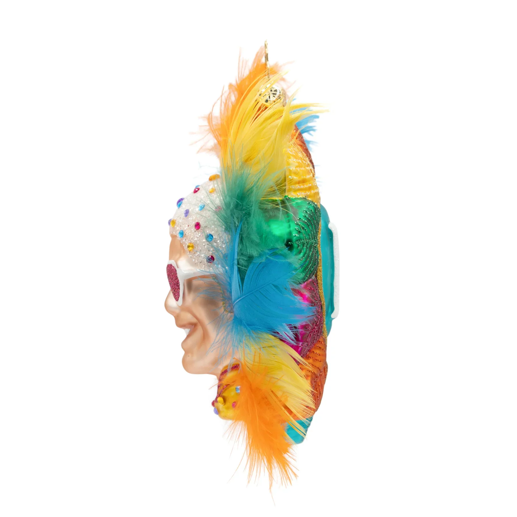 Jewel of the Stage Elton John Glass Ornament, 5" - Image 3