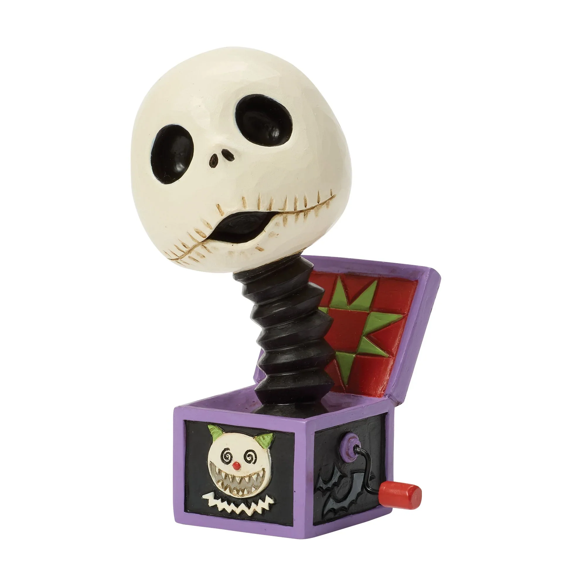 Jim Shore Disney Jack in the Box Mini Figurine, 4"