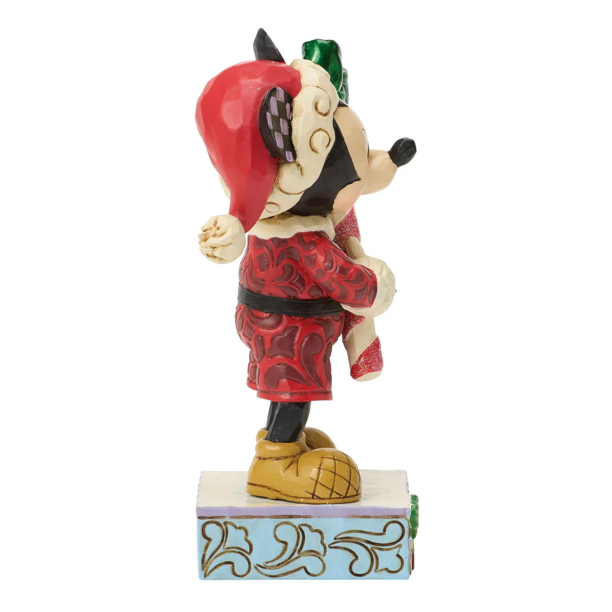 Jim Shore Disney Mickey with Candy Cane Figurine, 5.25" - Image 4