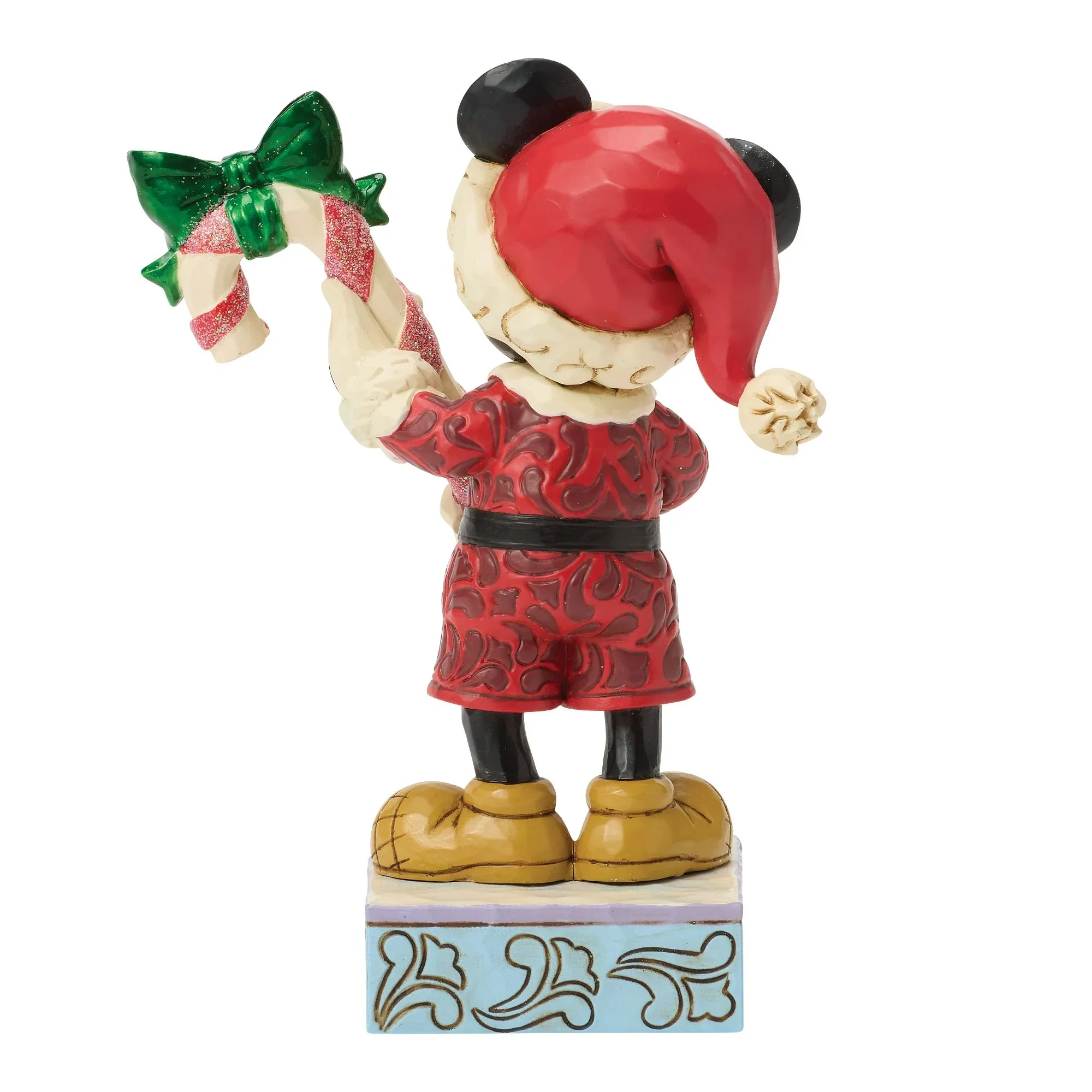 Jim Shore Disney Mickey with Candy Cane Figurine, 5.25" - Image 5