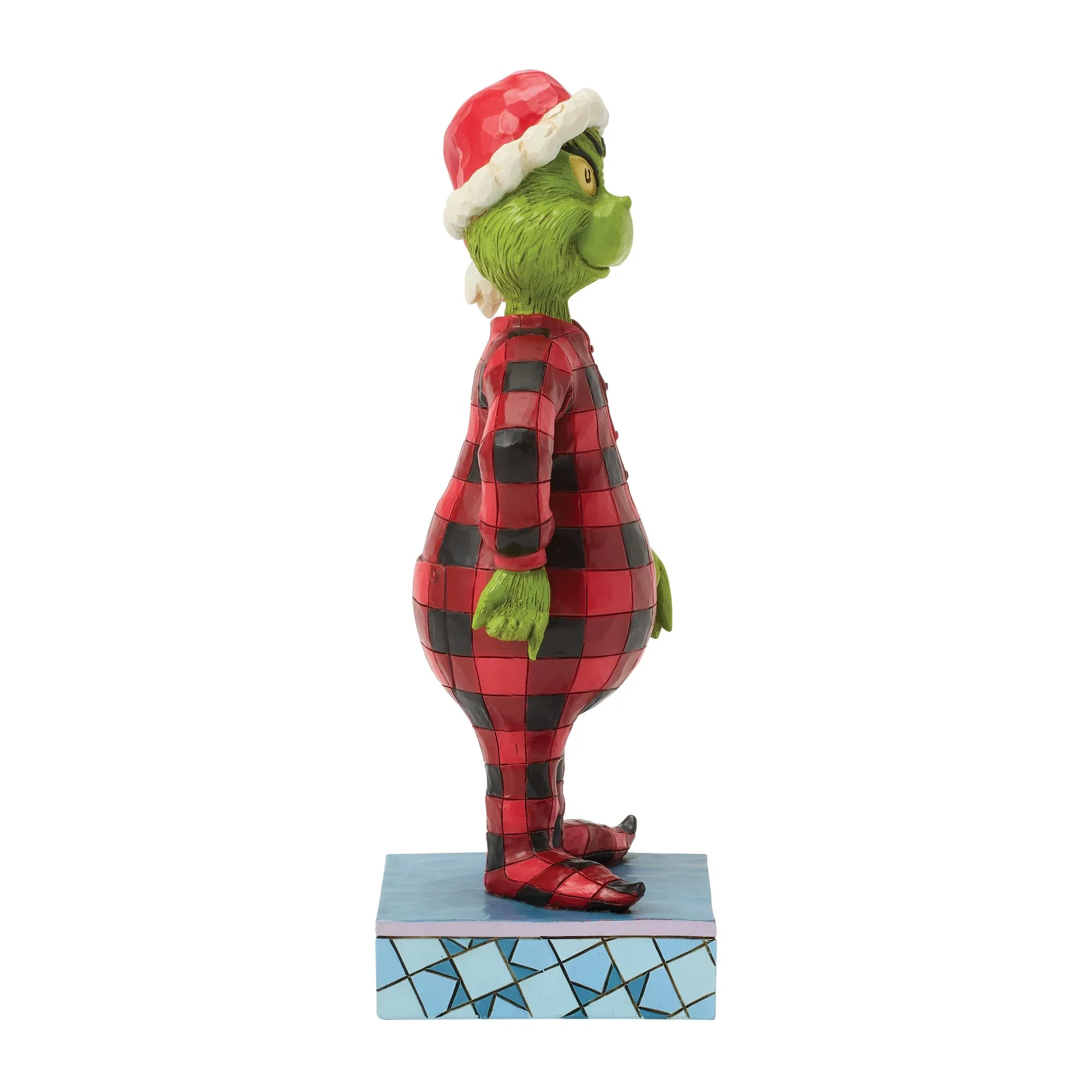 Jim Shore Grinch Wearing Pajamas Figurine, 6.7" - Image 2