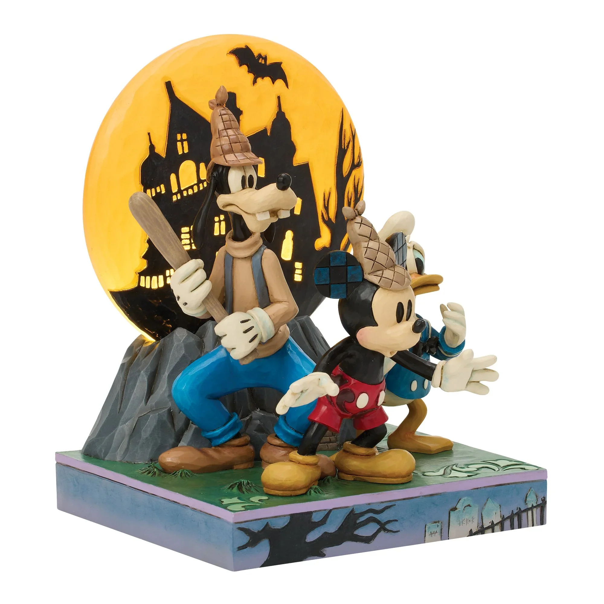 Jim Shore LED Lonesome Ghosts Figurine, 8.5" - Image 4