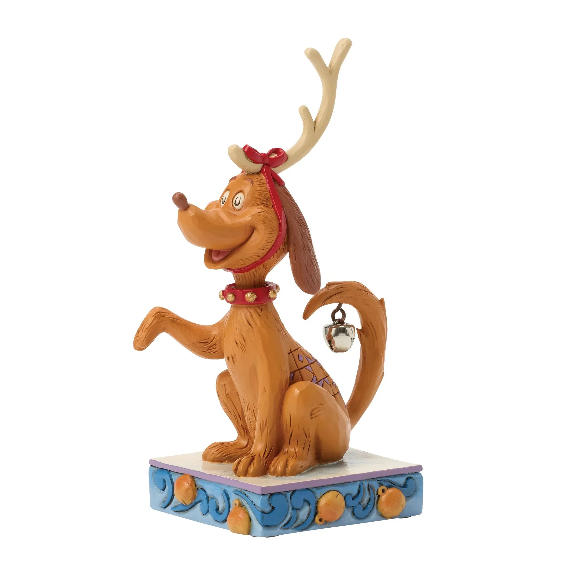Jim Shore Max with Bell on Tail Figurine, 5.25" - Image 2