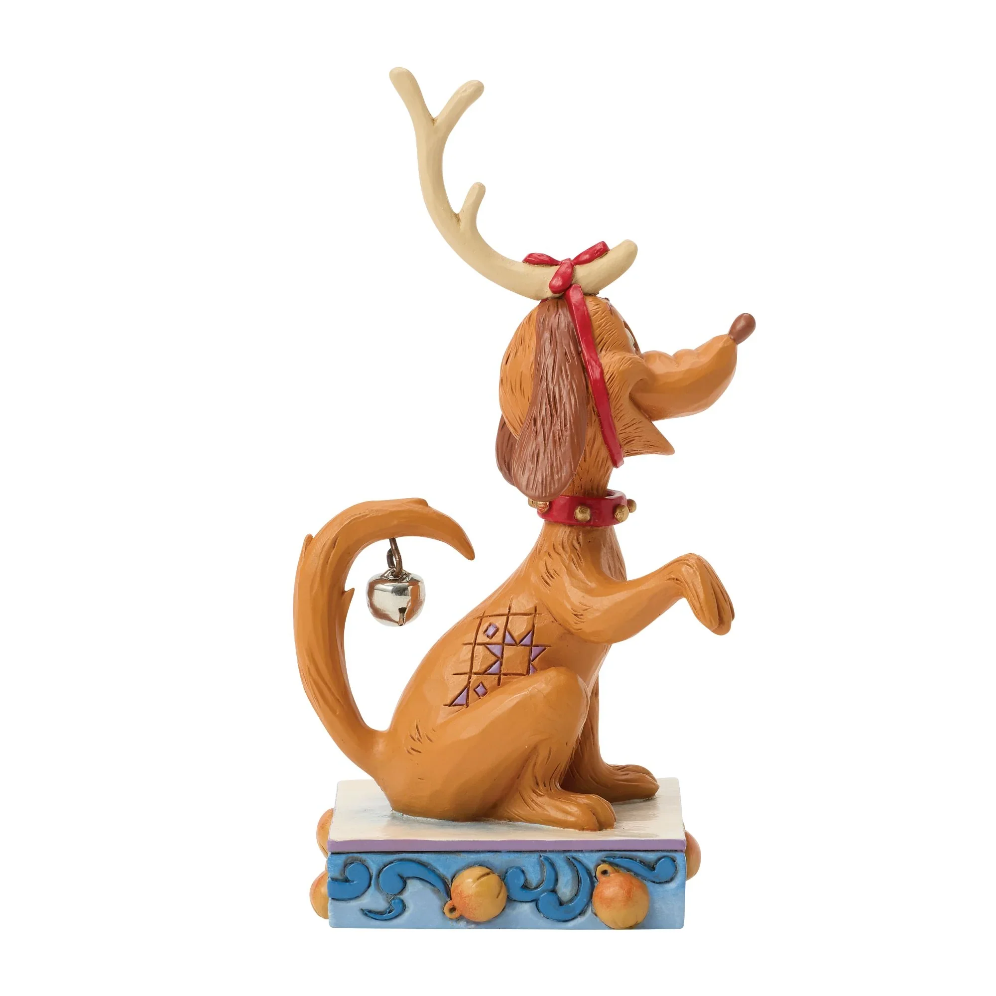 Jim Shore Max with Bell on Tail Figurine, 5.25" - Image 3