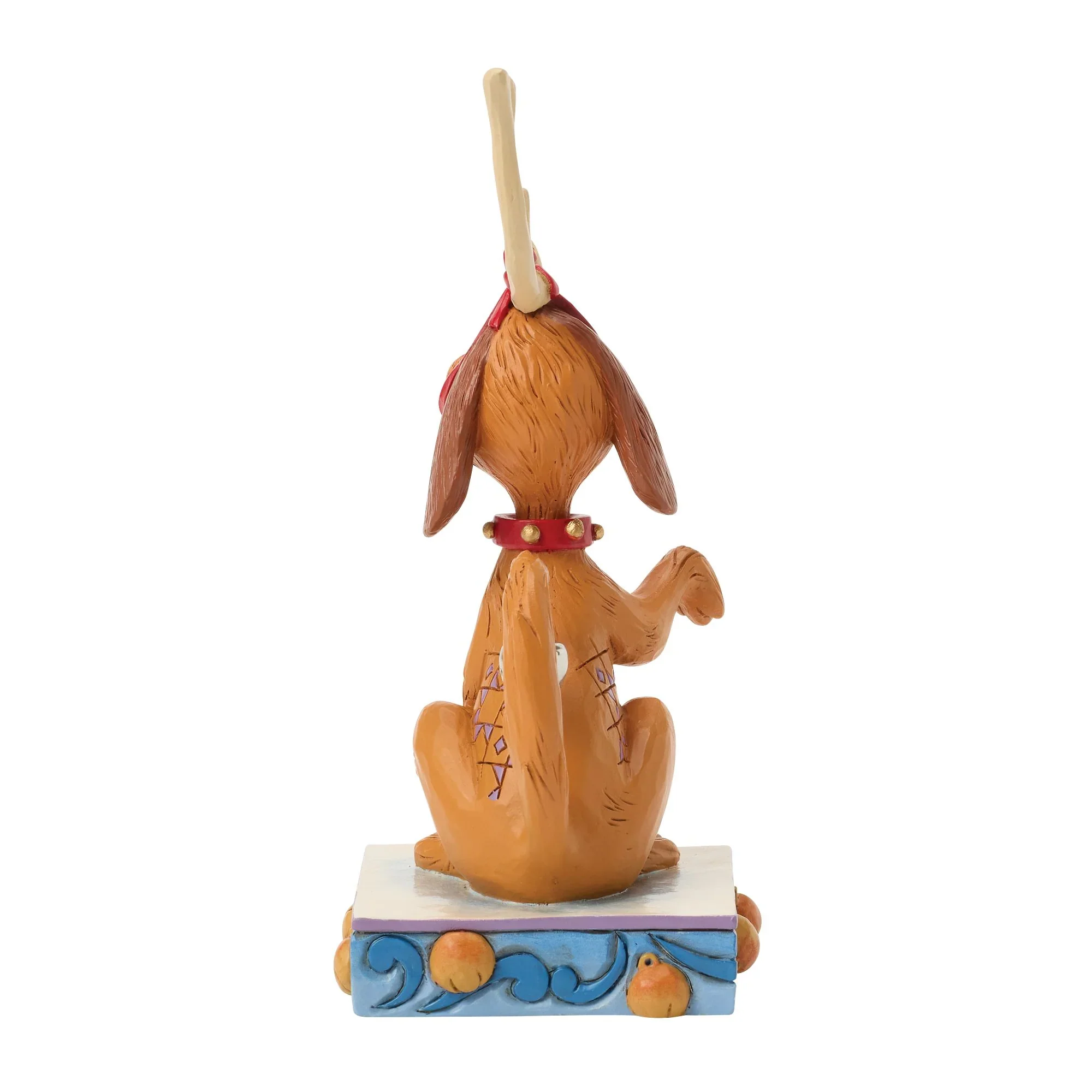 Jim Shore Max with Bell on Tail Figurine, 5.25" - Image 4