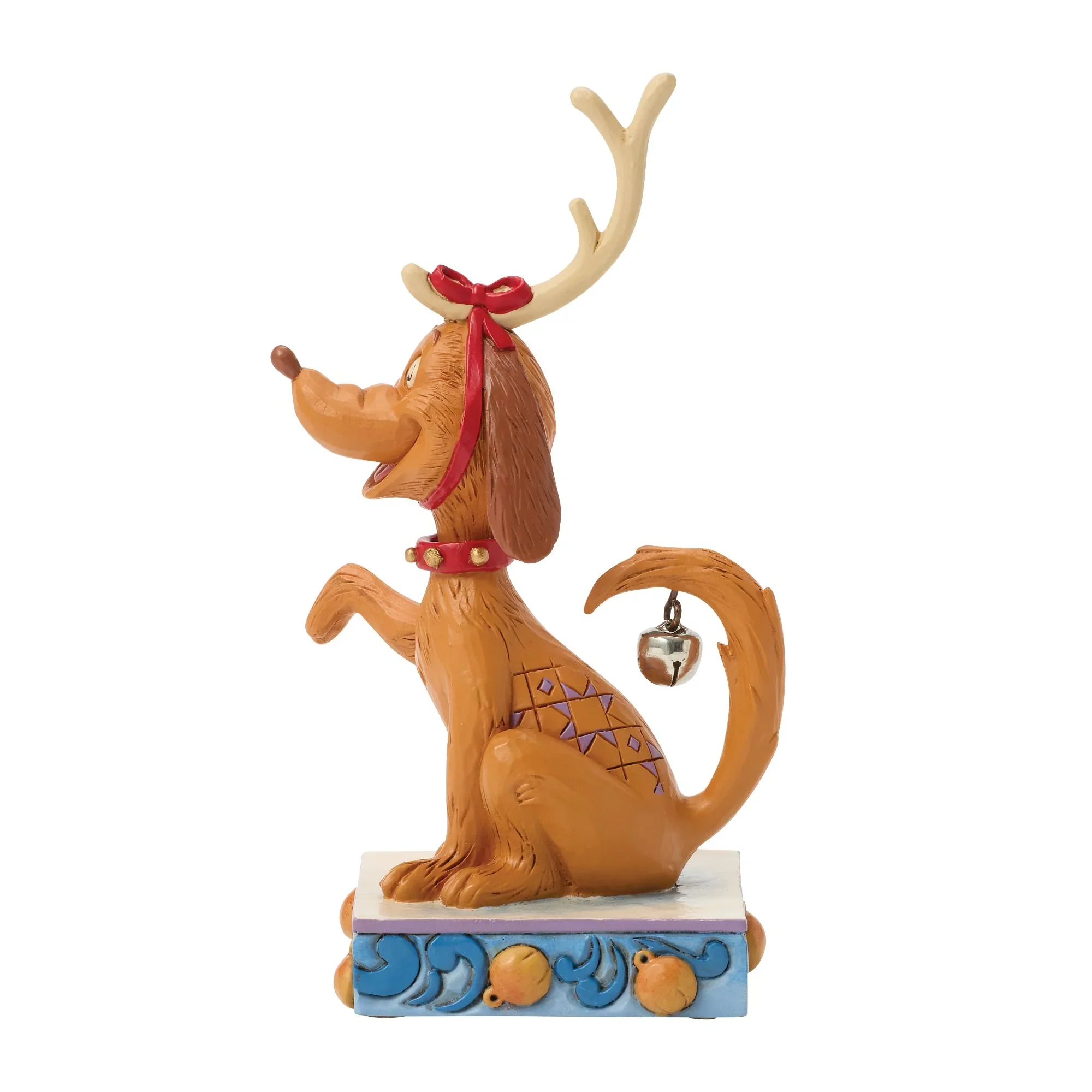 Jim Shore Max with Bell on Tail Figurine, 5.25" - Image 5