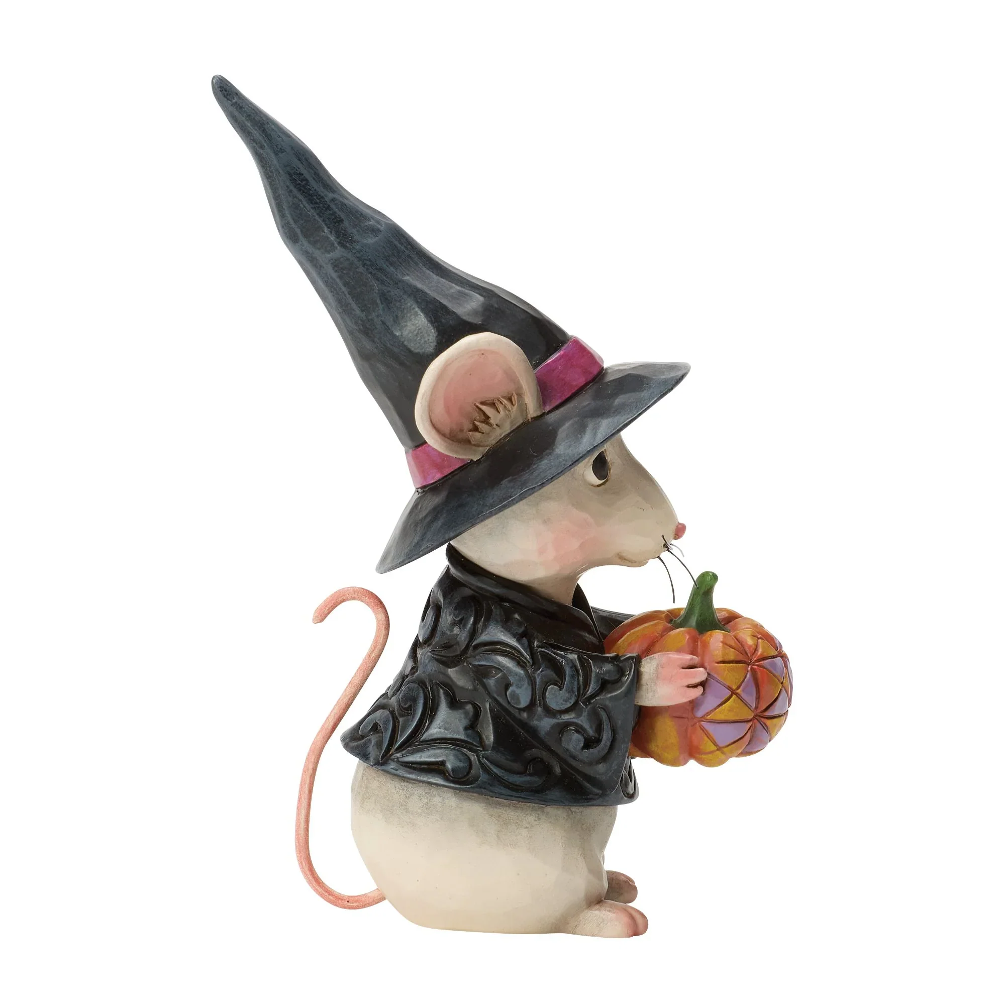 Jim Shore Mouse Witch Figurine, 4.25" - Image 4