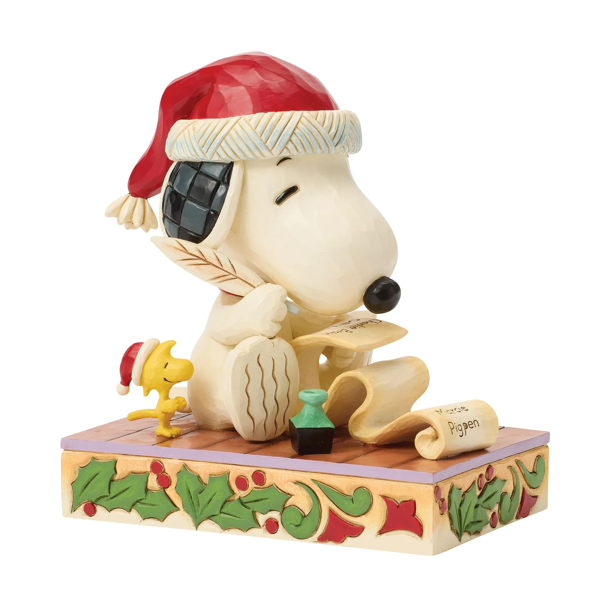 Jim Shore Snoopy Christmas List Figurine, 5.1" - Image 2