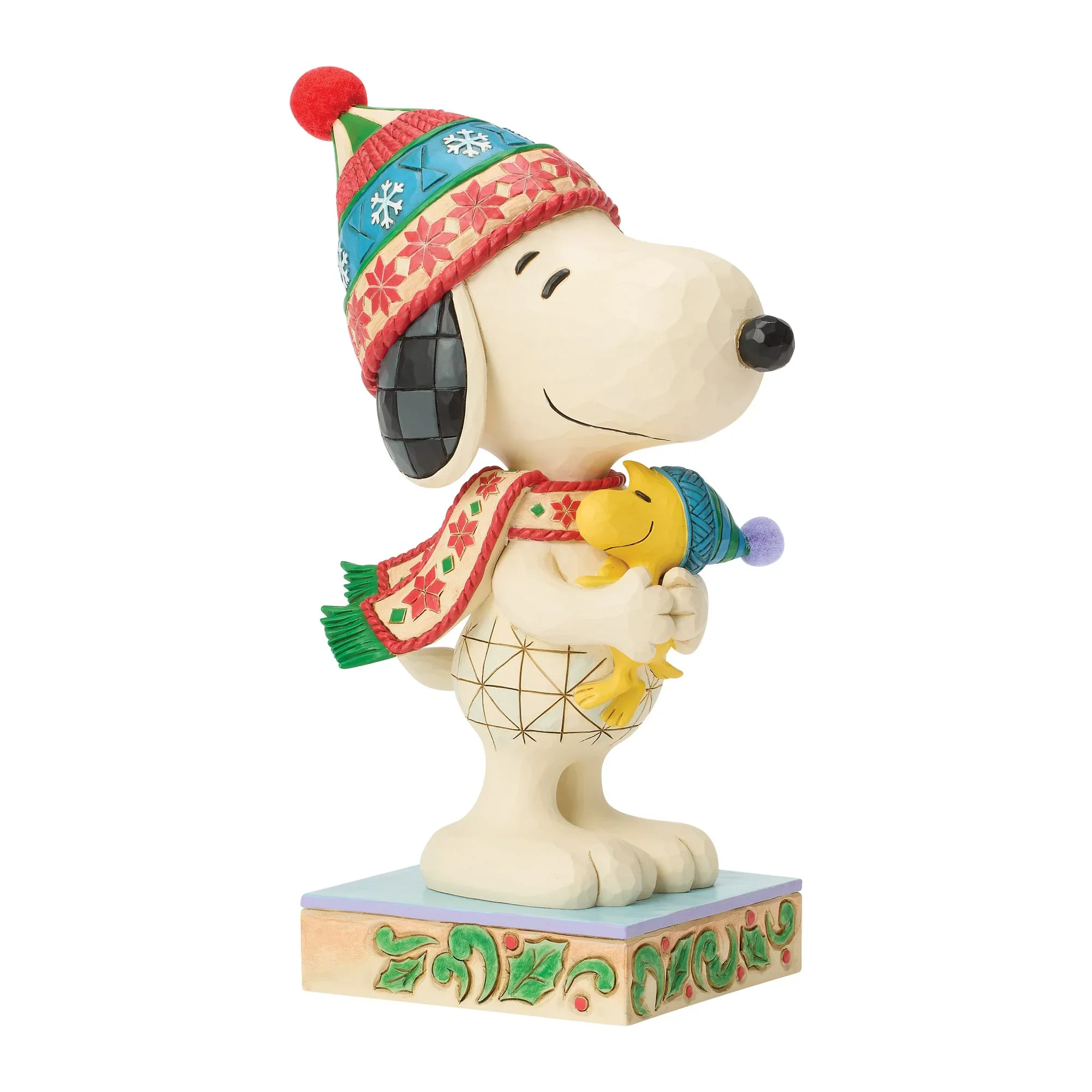 Jim Shore Snoopy Hugging Woodstock Figurine, 8" - Image 2
