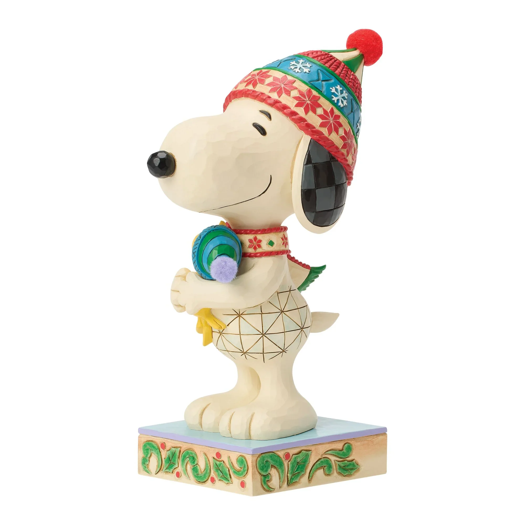 Jim Shore Snoopy Hugging Woodstock Figurine, 8" - Image 4