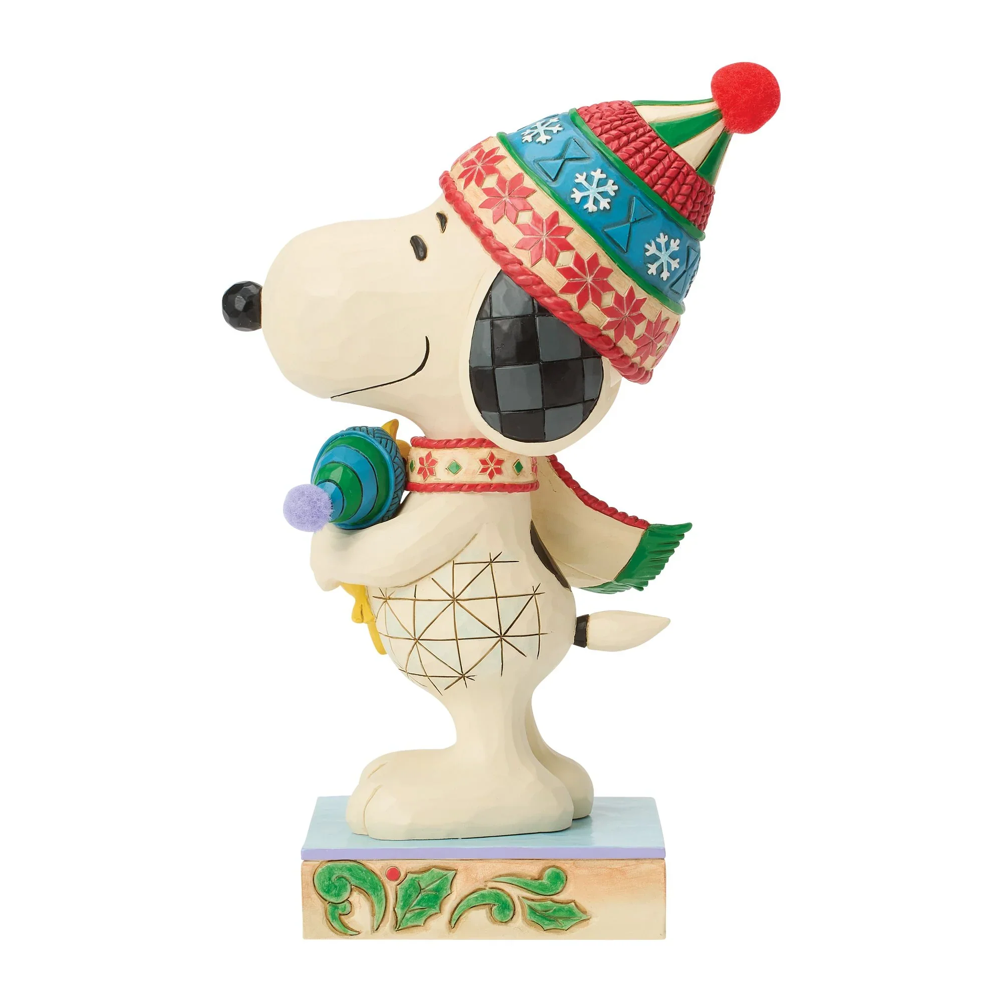 Jim Shore Snoopy Hugging Woodstock Figurine, 8" - Image 5