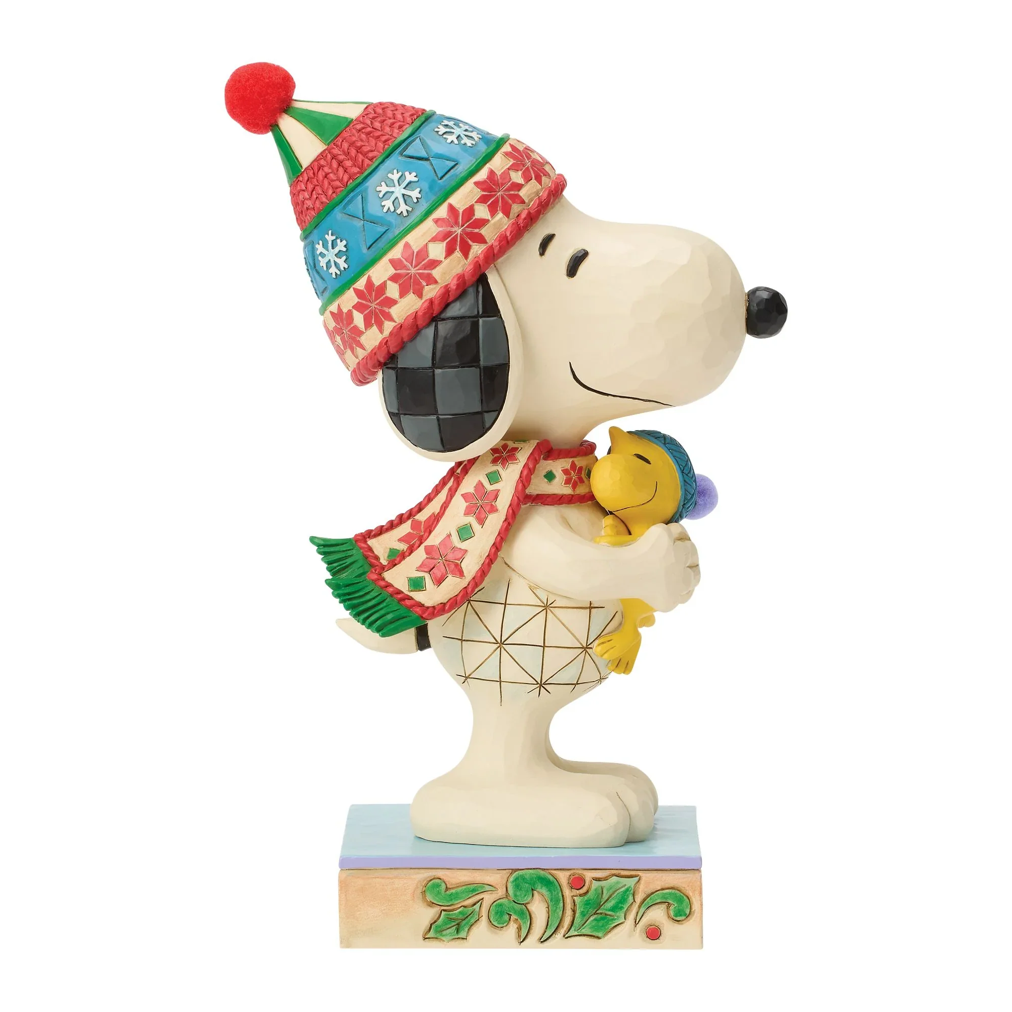 Jim Shore Snoopy Hugging Woodstock Figurine, 8" - Image 7