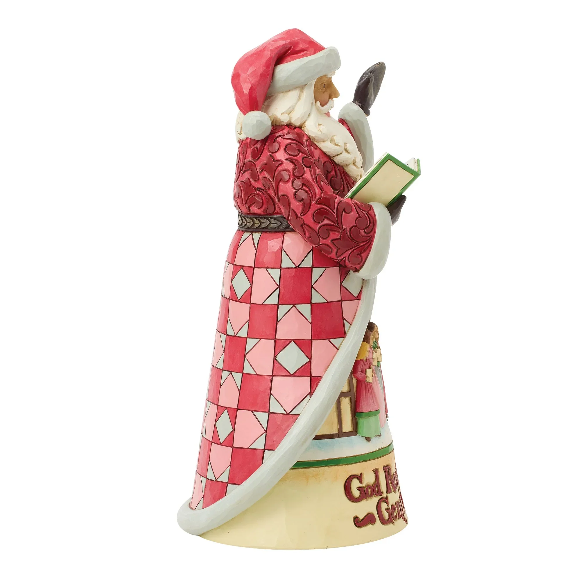 Jim Shore Song Santa Figurine, 10.5" - Image 3