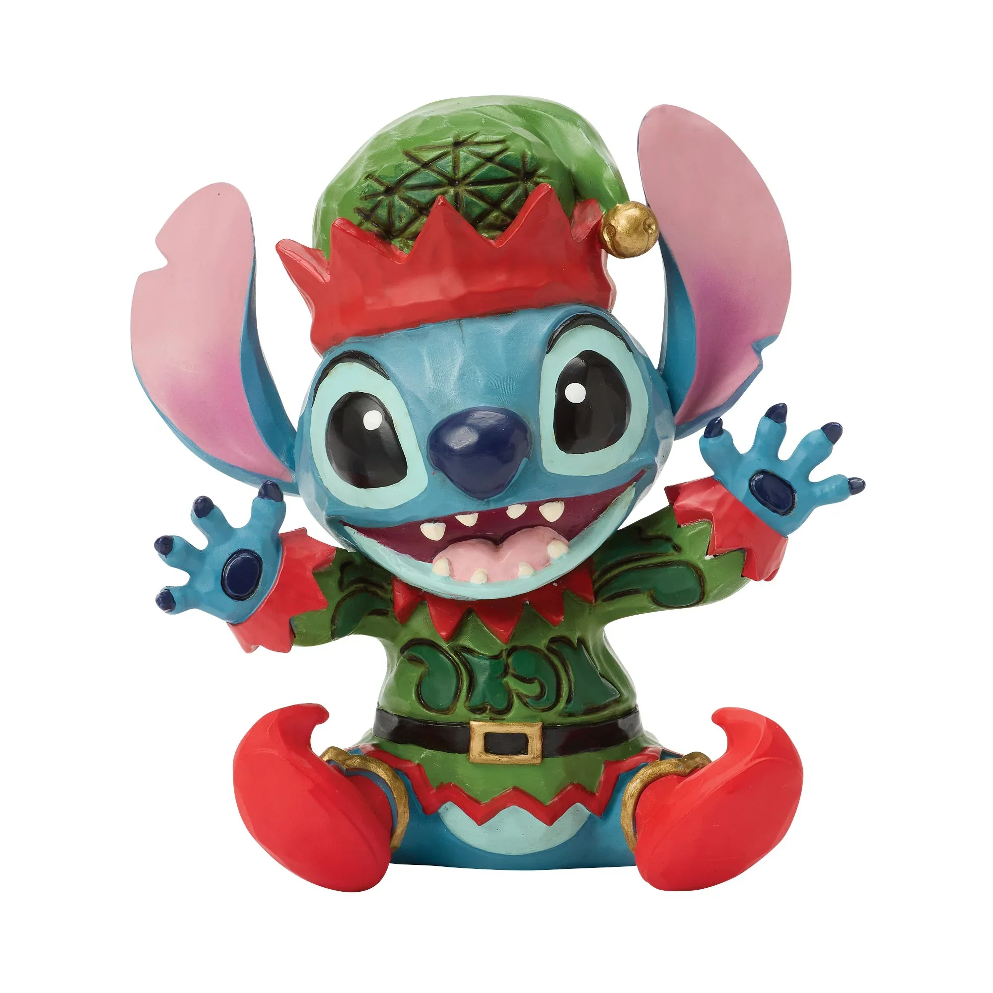 Jim Shore Stitch Elf Mini Figurine, 3.75"