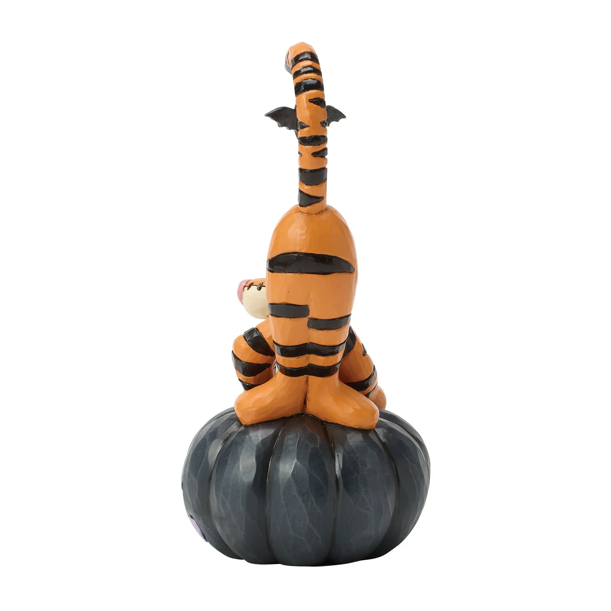 Jim Shore Tigger on black Jack-o-Lantern Figurine, 5.79" - Image 5