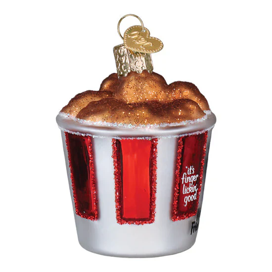 KFC Bucket Of Chicken Ornament, 2.75" - Image 4