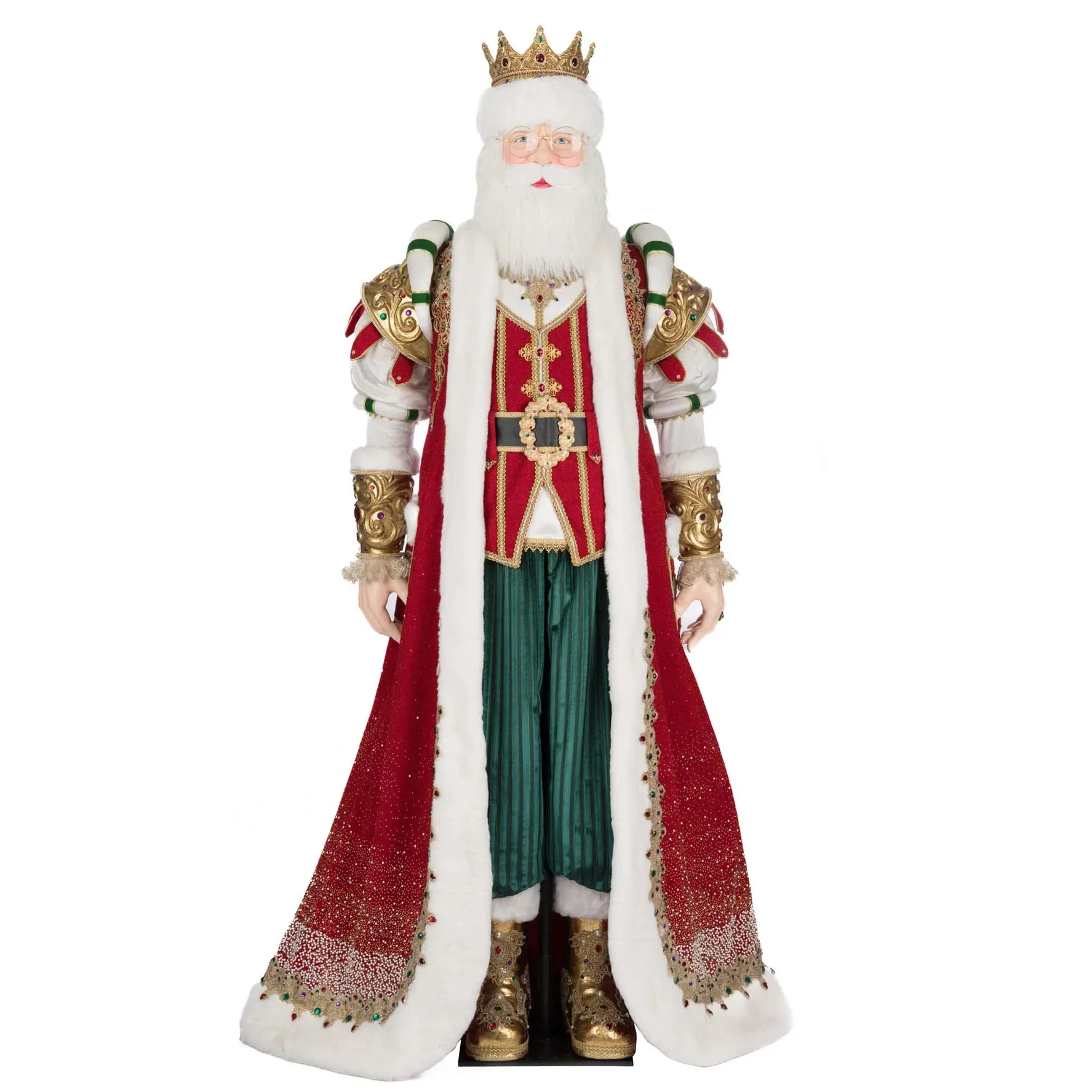 King Christian Claus Life Size Doll, 71"
