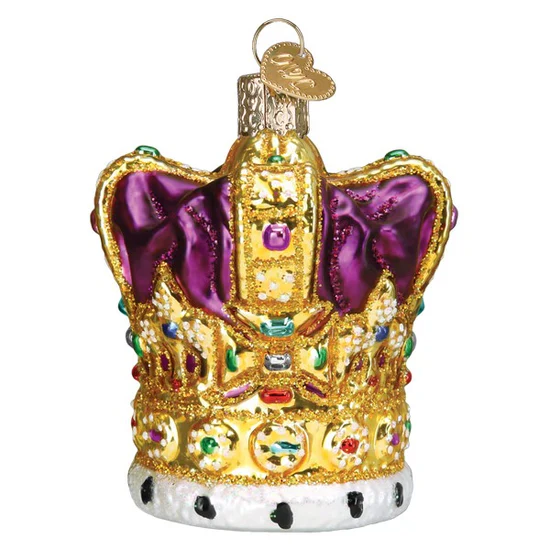 King's Crown Ornament, 3.5" - Image 2