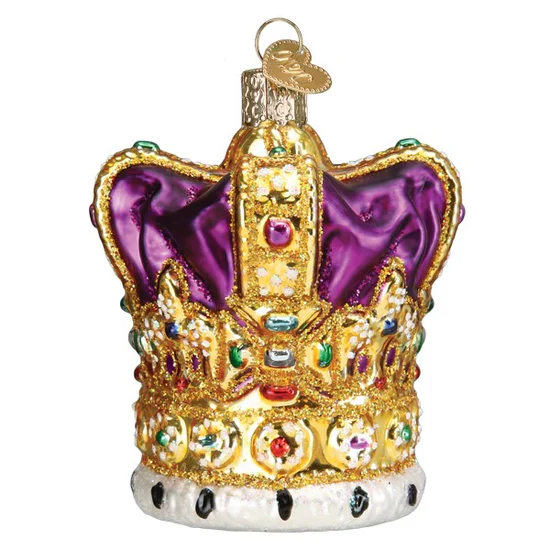 King's Crown Ornament, 3.5" - Image 4
