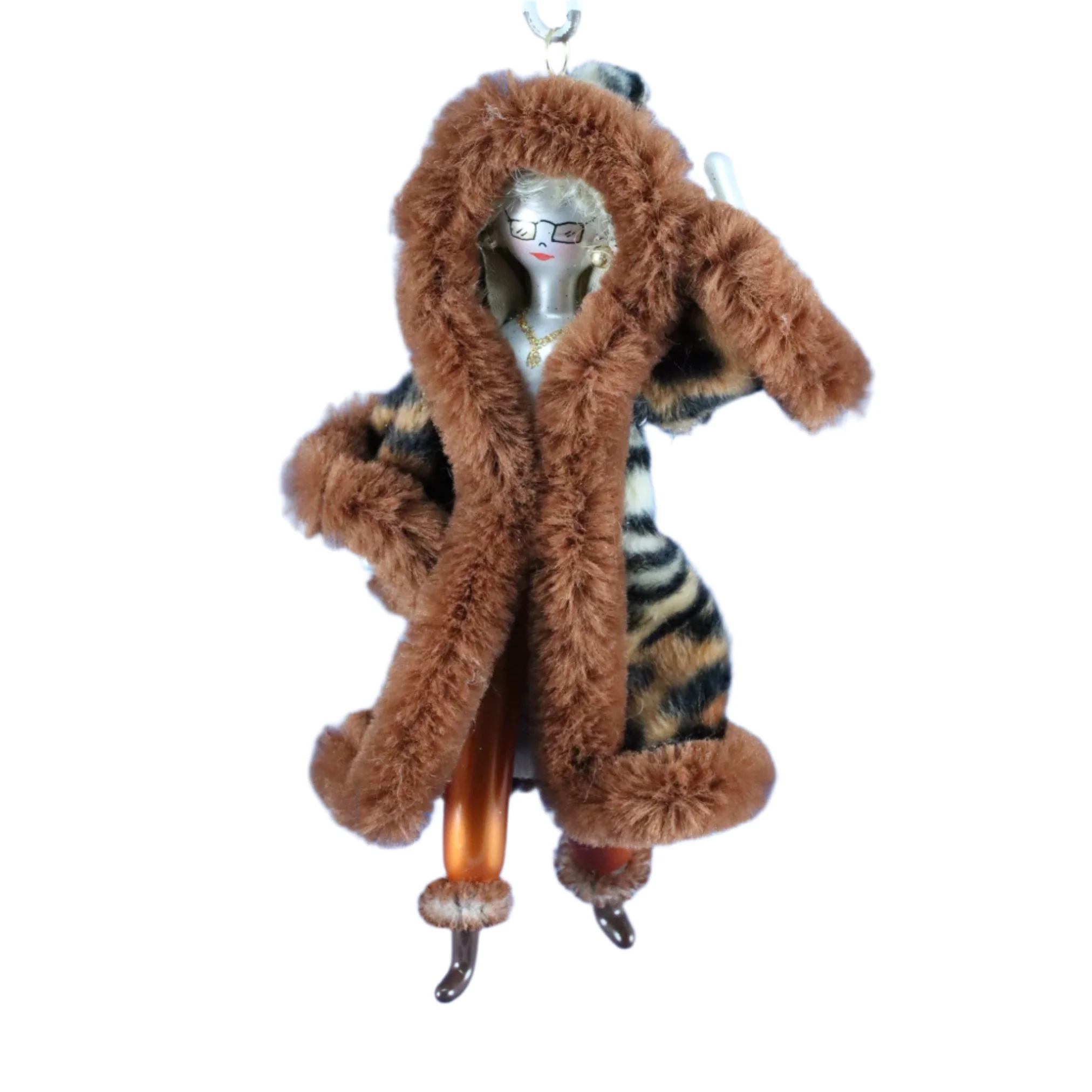 Lady W/ Coat Ornament