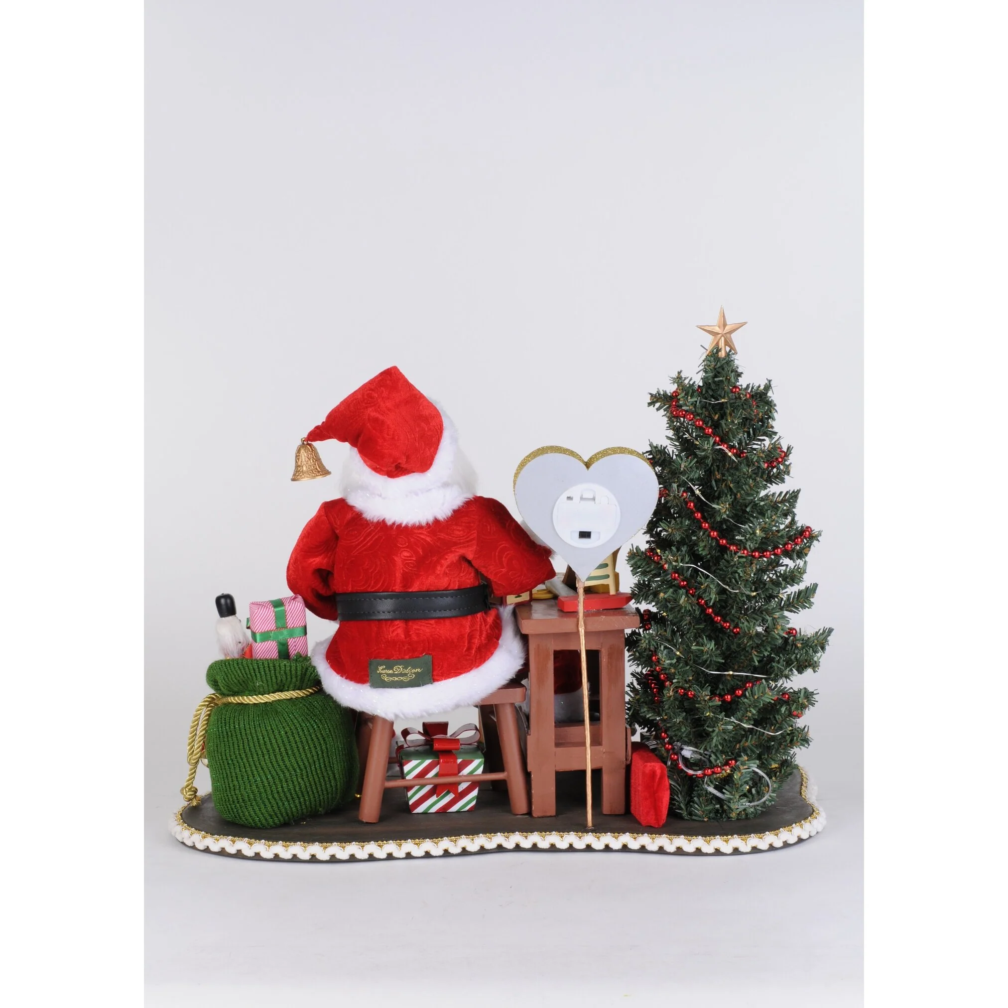 Lighted Believe in the Magic of Christmas Santa Figurine, 17" (30th Anniversary Limited Edition) - Image 2