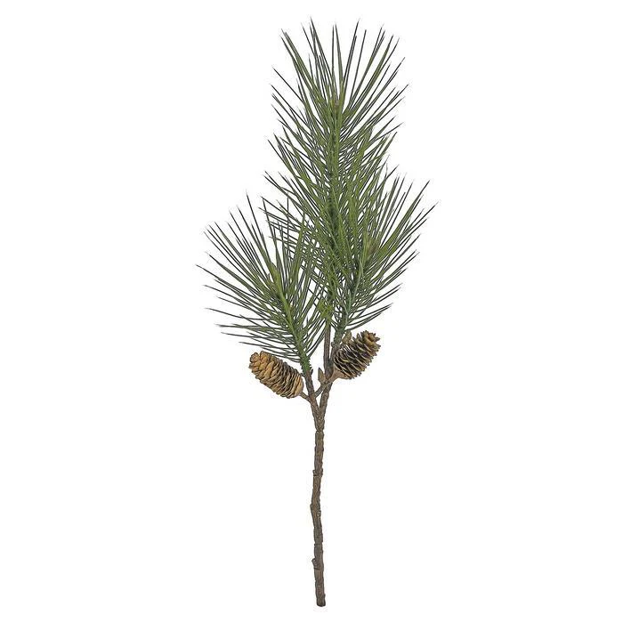 Long Needle Pine Spray x3, 26" (PE, Green)