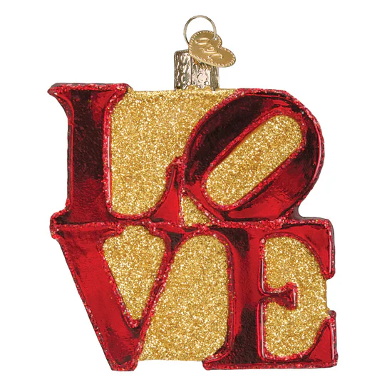 Love Ornament, 3.5" - Image 2
