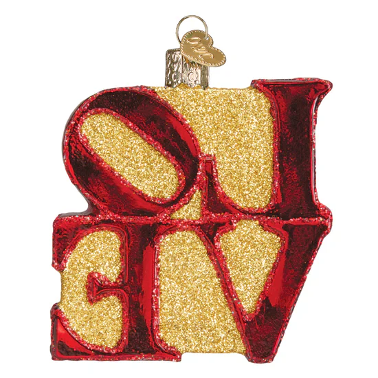 Love Ornament, 3.5" - Image 3