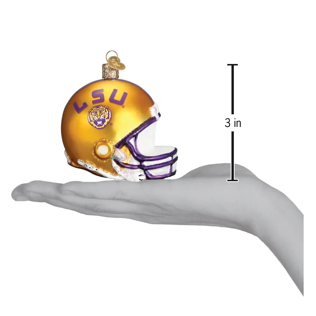 LSU Helmet Ornament - Image 3