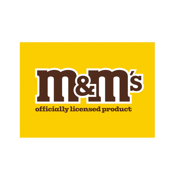 M&M's Milk Chocolate Glass Ornament, 4"