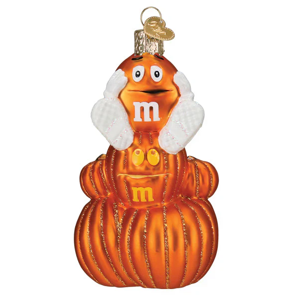 M&M's Orange Autumn Ornament - Image 2
